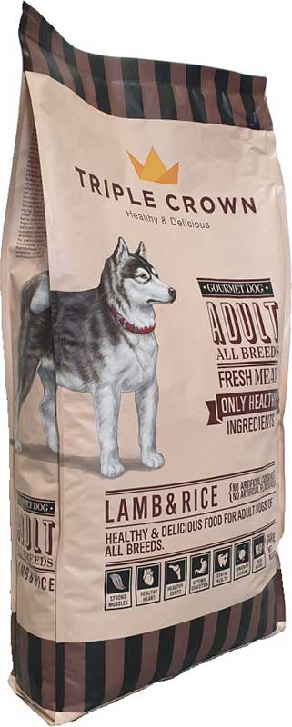 Triple Crown Dog Gourmet Lamb 14kg