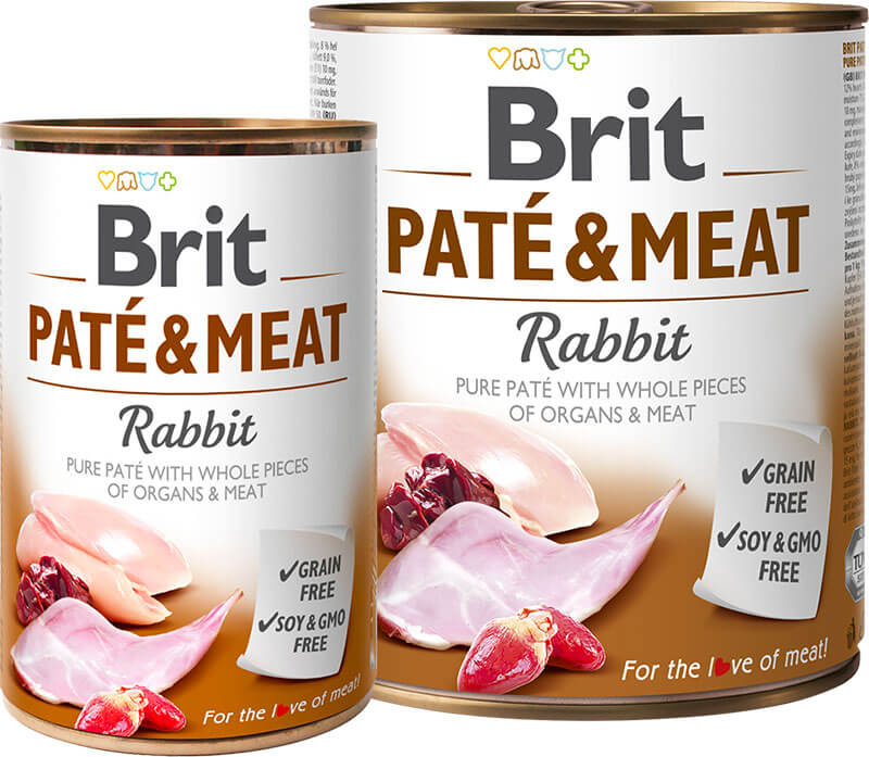 Brit Paté & Meat - Rabbit konzerva 800g