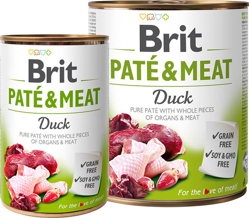 Brit Paté & Meat - Duck konzerva 400g