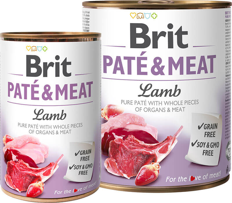 Brit Paté & Meat - Lamb konzerva 800g