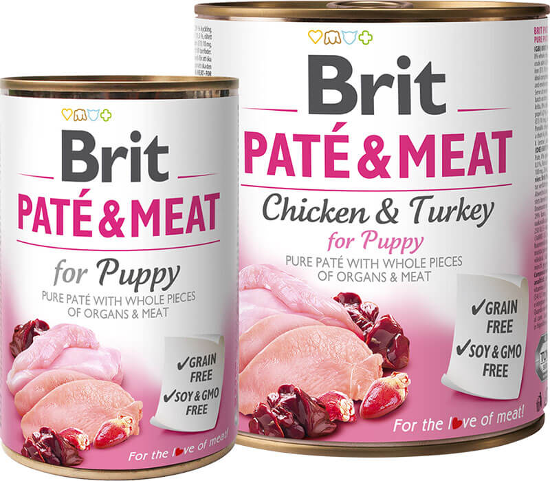 Brit Paté & Meat - Puppy konzerva 800g